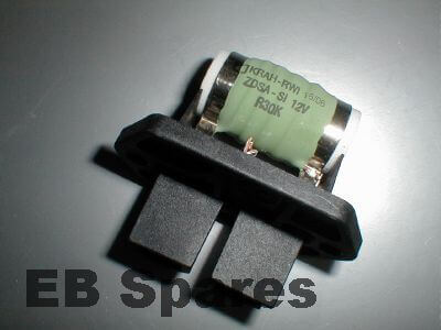 Radiator fan speed resistor for Alfa Romeo 156