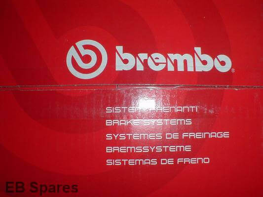 330mm Standard Brembo front discs  for Alfa Romeo 156