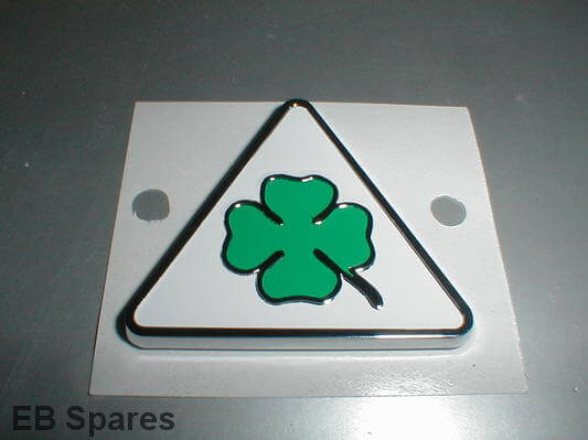 Triangular Clover badge 