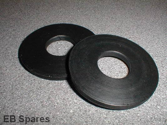 Trunion washers. STD rubber 