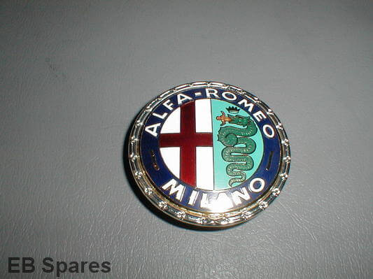 Enamel Milano badge 
