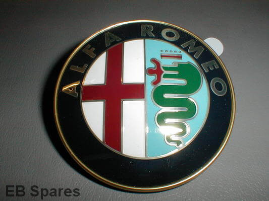 78mm Alfa badge for Alfa Romeo 105