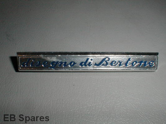 Early Bertone badge 