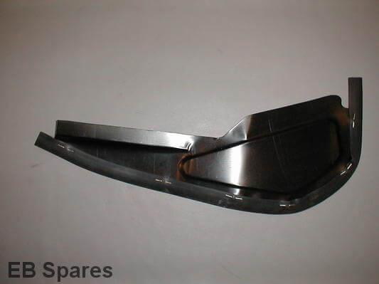 Rear splash plate left 