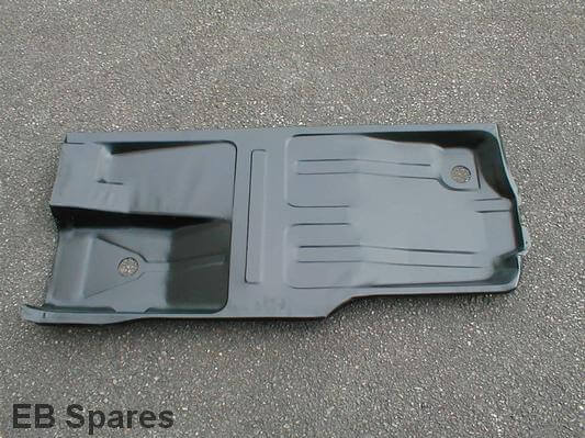 Spider floor pan left 