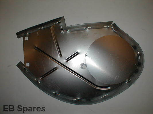 Spider front splash plate left  