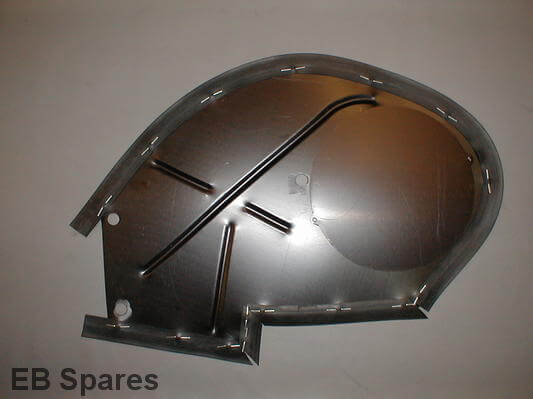 Spider front splash plate right 