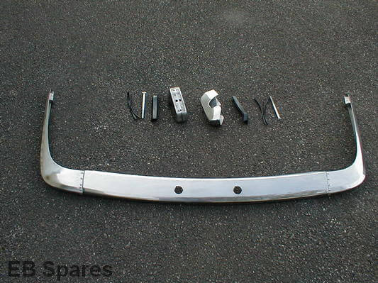 Rear bumper with over riders 
