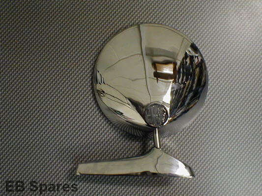 round chrome door mirror for Alfa Romeo 105