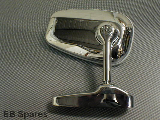 oval chrome door mirror for Alfa Romeo 105