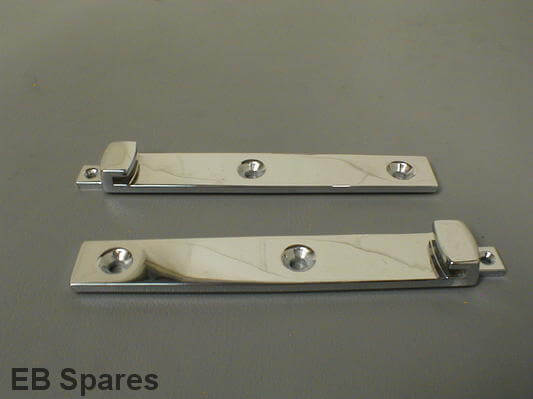 Duetto hinge panel chromes 
