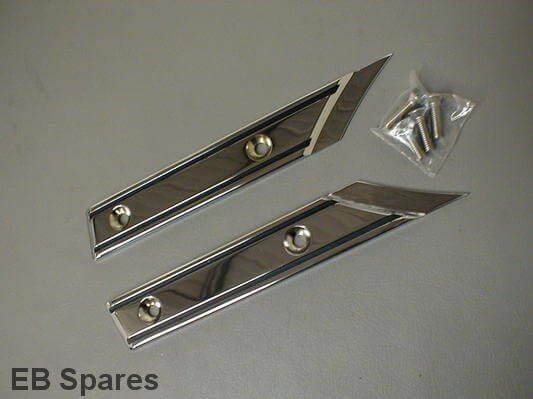 Hinge panel chrome 1970-82 