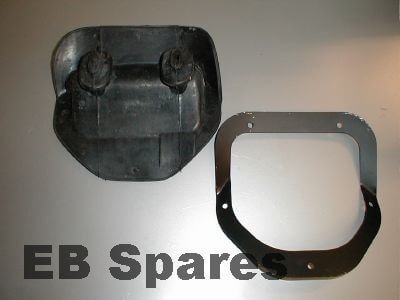 standing pedal boot and bracket 
