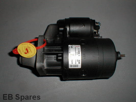 Bosch starter motor. 3 bolt 9 tooth 