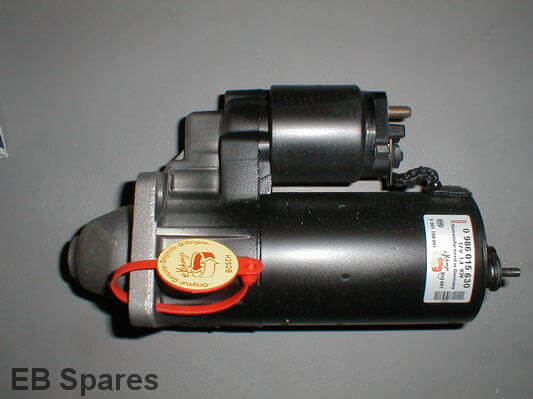Late starter motor. 3 bolt, 9 tooth 