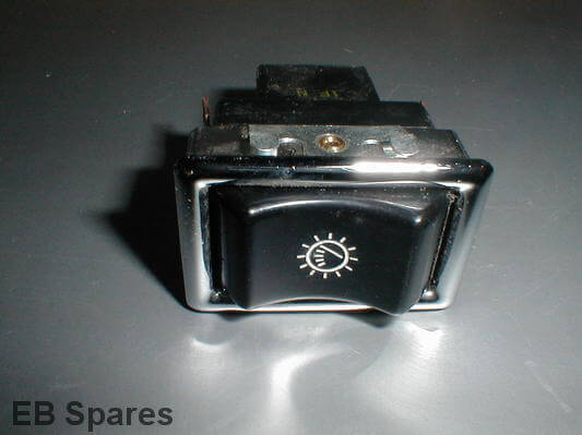 Rocker style panel light switch 