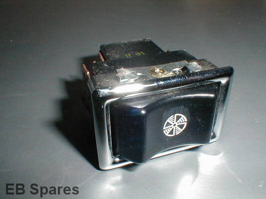 Rocker style interior fan switch 