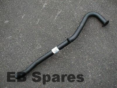 Straight through tail section. Spider for Alfa Romeo 105