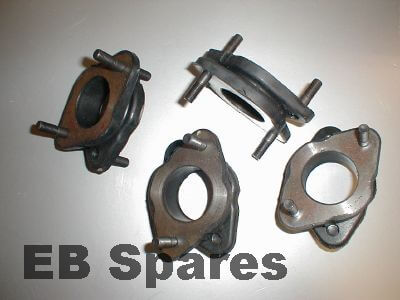 Single carburetor mounts for Alfa Romeo 105