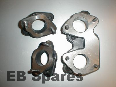 Siamese carburetor mounts for Alfa Romeo 105