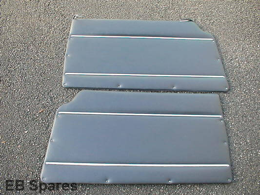 GTJ/1750 Door panels. Black 