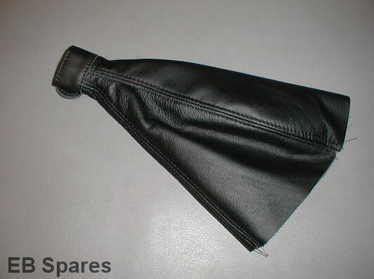 S4 gear boot Black leather 