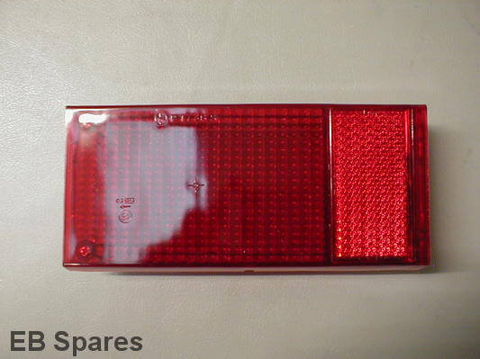 Red stop light lens left 