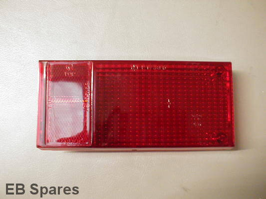 Red stop light lens right 