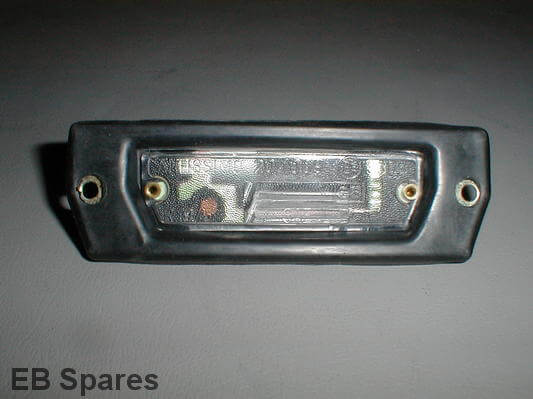 S3 number plate lamps 