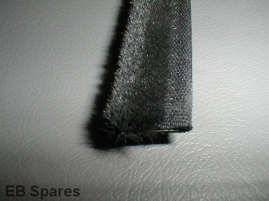 GT window velvet strip. 1 meter for Alfa Romeo 105