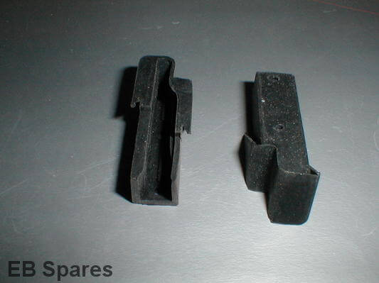 Quarter light top rubbers for Alfa Romeo 105