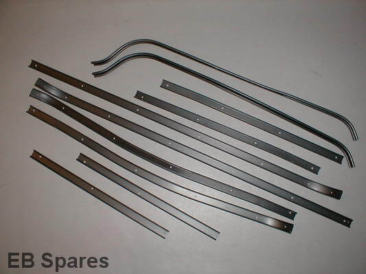 Door seal channel set 