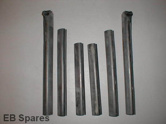 Duetto hood side seals for Alfa Romeo 105