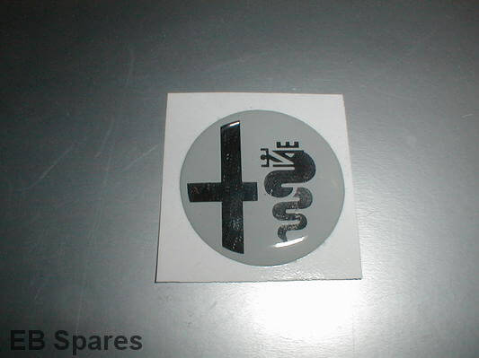 Steering wheel badge Silver 