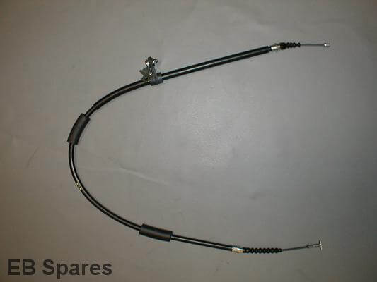 Handbrake cable. Left 
