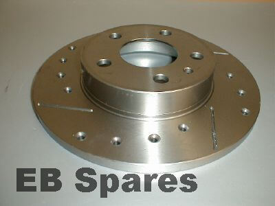 Rear drilled and grooved all models. 