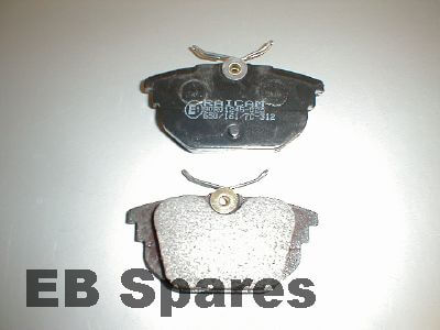 Rear pads for cars after 1997 